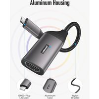 Lemorele USB Type C to HDMI Cable 4K for iPhone 15 USB C HDMI Adapter For PC MacBook Pro Air iPad Samsung Galaxy HUAWEI HDMI Cab
