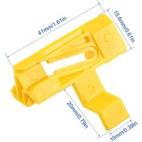 Professional 6PCS Auto Trim Clips Set OEM 30678009 Windshield Moulding Retainer For Volvo S60/XC70/V70 2000-2009 Accessory