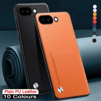 for Google Pixle 9A Case Carbon Fiber PU Leather Cover for Google Pixel 9 Pro XL 8Pro 8A 7 6 Pro 7A Matte Anti-Shock Plain Cases