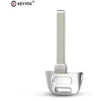 KEYYOU Emergency Key Blade For Audi TT A4 A5 S4 S5 Q7 SQ7 2016 2017 2018 Replacement Blank Insert Key Car Remote Key HU66 Blade