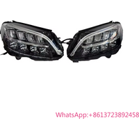 For Mercedes Benz C-Class W205 Halogen Hernia LED Headlights 2059065404L 2059065504R Automotive Lighting System 2019-2021