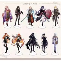 Anime Genshin Impact Cosplay Cyno Ororon Kaedehara Kazuha Mavuika Detective Clothes Acrylic Stand Figure Model Tabletop Decor
