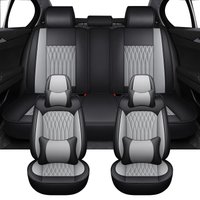 Universal Full Set Car Seat Covers For Toyota Corolla Yaris Raize Hilux Camry Prius Land Cruiser Prado Auto Interior Accessories