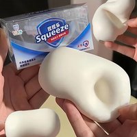Soap Shaped Squeeze Toy ASMR Anti Stress Squishy Fidget Toy Soft Slow Rising Stress Relief Hand Play Toy For Kids Adults Gift