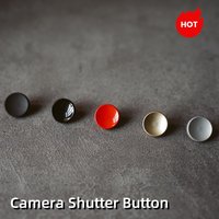 Copper Carved Camera Soft Shutter Release Button for Fuji XT5 XT50 Leica M9 M9P Canon AE1 F1 Nikon F3 Olympus DSLR Accessories