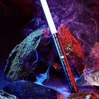 70G-Lightsaber Laser 1Weapon Toys RGB Metal Light Saber Sword De Luz 1Kpop Lightstick Espada Rave Lightsaber Flashing Toy