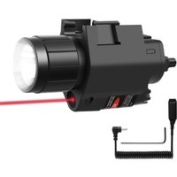 800 Lumens Tactical LED Gun Light Red Dot M6 Multi-functional High-brightness Led Flashlight Outdoor Hunting for 20mm Rail