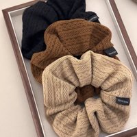 Vintage Knitting Large Intestine Scrunchie Women Scrunchy Elastic Band Hair Ties and Ribbons Darling Hair Women Accessorie XPJ03