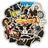 50PCS Cartoon Supernatural Personality Graffiti Creative Stickers Toy Guitar Mobile Phone Computer Refrigerator Desk Decoration