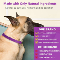 Pet Calming Collar – Adjustable Pheromone Collar for Dogs & Cats, Natural Calm, for Teddy/Bichon/Shiba/Corgi/Golden/Labrador