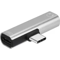 Noise Cancelling 3.5mm to USB C Audio Adapter with Call Line for Huawei Xiaomi Phone Aux Headphone Converter