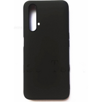 Soft Silicone Black Case For Realme X3 SuperZoom 6.6" RealmeX3SuperZoom RealmeX3 RMX2086 Phone Back Cover
