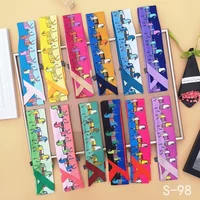 Elegant Printed Pony Design Simulated Silk Scarf Womens Shawl Multi Purpose Binding Ribbon Decoration Wholesale Accessory