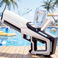 High Tech Pulse Water Gun Electric Auto Water Filling Spraying Design Large Capacity Outdoor Water Play Toy for Pool Beach