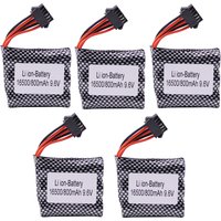 9.6V 800mah Li-ion Battery for 9115 9116 S911 S912 RC Car Truck Spare Upgrade 9.6V Rechargeable battery for toy Car 1pcs - 10pcs