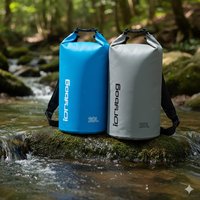 Wodoodporny worek Idrybag dla kobiet i mężczyzn 2/5/10/15/20L do pływania, raftingu, kajakarstwa, trekkingu rzecznego, wodoszczelny plecak