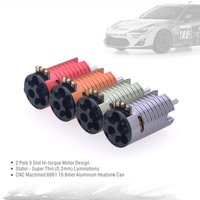 SurpassHobby Rocket MINI 1410 2 POLES Brushless Motor 2500KV 5500KV 9500KV For TRX4M 1/14 1/28 RC Car Sensorless Mini 1410 Parts