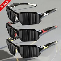 3pcs Casual and Fashionable Glasses, Hiking Goggles, Very Suitable for Daily Use and Also An Excellent Gift Choice