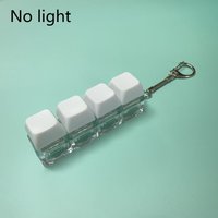 Button Fingertip Keyboard Keychain Toy, Mechanical Keyboard Fidget Keychain, Anxiety & Stress Reliever Toy