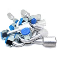 1pcs Automotive air conditioning general pipe aluminum joints,aluminum fitting R134 3/8 1/2 5/8,Air conditioning aluminum joint