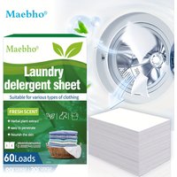 Boxed 30 Pcs Laundry Tablets Concentrated Washing Powder Laundry Machine Clothing Strong Cleaning Sheets Detergent,Fresh Scent