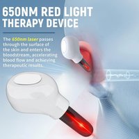 Earplug Otitis Media Ear Laser 650NM Red Light Therapy Irradiation Nasal / Ear Canal Laser Tinnitus Deafness Physiotherapy Meter