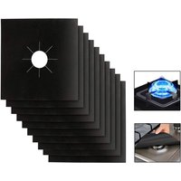 Kitchen Stove Cover Non-stick Lined Gas Stove Protector Heat Resistant Cuttable Easy Clean Oven Lid Protector 1/4/10/12 Pieces