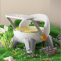 Stable Anti Rollover High Chair Multifunctional Portable Baby Dining Chair Kids Sound Chair For Eating Anti Side Turning