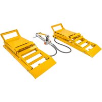 Hotsales CE 2T Adjustable Car Ramp Lift Portable Garage Steel Ramps Auto Repair Lifting Ramp Vehicle Lifter