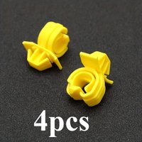 4X Bonnet Cable Lock Stay Clips For Astra K Mk7/Corsa D/Corsa E/Vectra C/Signum Fixing Holder Stopper Rivet Fastener Replacement