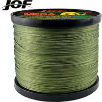 JOF 8 Strands 1000M 500M 300M PE Braided Multifilament Fishing Line Tresse Peche Saltwater Fly Weave for Carp Pesca