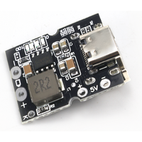 5V 2A USB Type-C Charge Discharge Module Boost Converter 1S Lithium Battery Charging Protection Board with LED