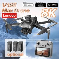 Lenovo V198 MAX GPS Drone 8K HD Aerial Photography Dual Camera Brushless Quadrotor Laser Obstacle Avoidance Optical Quadcopter