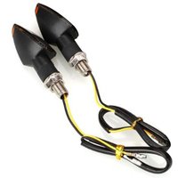 UNIVERSAL MOTORCYCLE 14 SMOKE LED TURN SIGNALS INDICATORS BLINKER LIGHT SPORTS