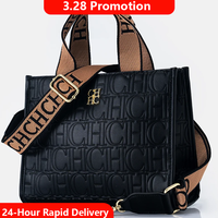 CH Fashion Monogram Print High Quality Metal Logo Casual Light Luxury Brand Designer 2025 New Women's Handbag