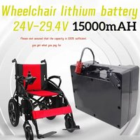 24V 29.4V 15 Ah electric wheelchair lithium battery