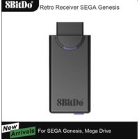 8BitDo Retro Receiver Wireless Bluetooth Adapter Dongle for The Original Sega Genesis and Mega Drive Analogue Mega SG Console