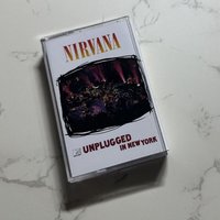 Brand New Sealed Cassette Tape Nirvana MTV Unplugged In New York Live Acoustic Rock