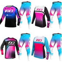 2026 pink motocross gear set Enduro Jersey Pant racing child boy girl Off-road MX woman adult name number design