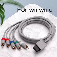 1080P Component Cable HDTV Audio Video AV 5RCA Cable for Nintendo Wii Console Clear Image Video Audio Adapter Cable Accessories