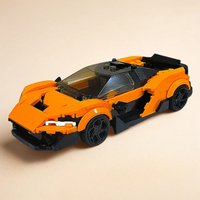 337PCS MOC City Champions Super Car Mclaren W1 Model Technology DIY Creative Assembly Building Blocks Display Birthday Gift Set