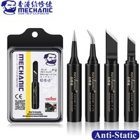 MECHANIC OG Series Anti-Static Electric Solder Iron Tip Welding Tips Tool Kit for 936 937 969 8586 852D Soldering Station