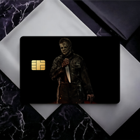 Halloween Kills Michael Myers Poster Anti-Scratch Decorative Waterproof Small Chip 4PCS Card Sticker New