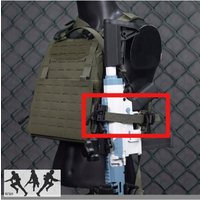 Tactical Quick Adjustment Tool Fixing Belt Launcher Strap Suitable for Tactical Vest Hunting Tool Fixing Device