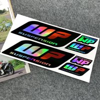 For Kawasaki Honda SUZUKI DUCATI Benelli Motorcycle Shocker Stickers WP Suspension Fork Damper Decal MotorBike Accessories