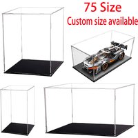 Custom Size Available Display Case for Collectibles Assemble Clear Acrylic Box for Display Action Figures Car Toys Home Storage