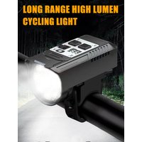 AliExpress KDULIT Bicycle Front Light Type-C Rechargeable Bike Light 9 LED MTB Road Bike Headlight Riding Safety Flashlight Cycling Accessories