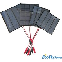 1PC Mini Solar Panel 5V 6V 12V 145mA 330mA 500mA +Tiger Clip DIY Power Solar System Board Rechargeable Lithium Battery