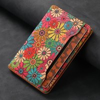 Wood Texture Magnetic Wallet for iPhone 17 16 15 14 13 Pro Max S26 S25 Plus Ultra Floral Leather Mag-safe Card Holder Phone Case