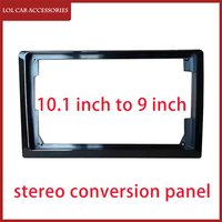 10.1 Inch To 9 Inch / 9 Inch To 7 Inch Universal Adapter Frame Car Radio Stereo Android GPS MP5 Player Transparent Fascia
